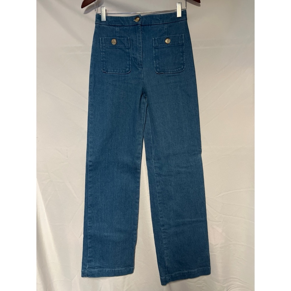 Sezane Classic Blue Women's Jeans